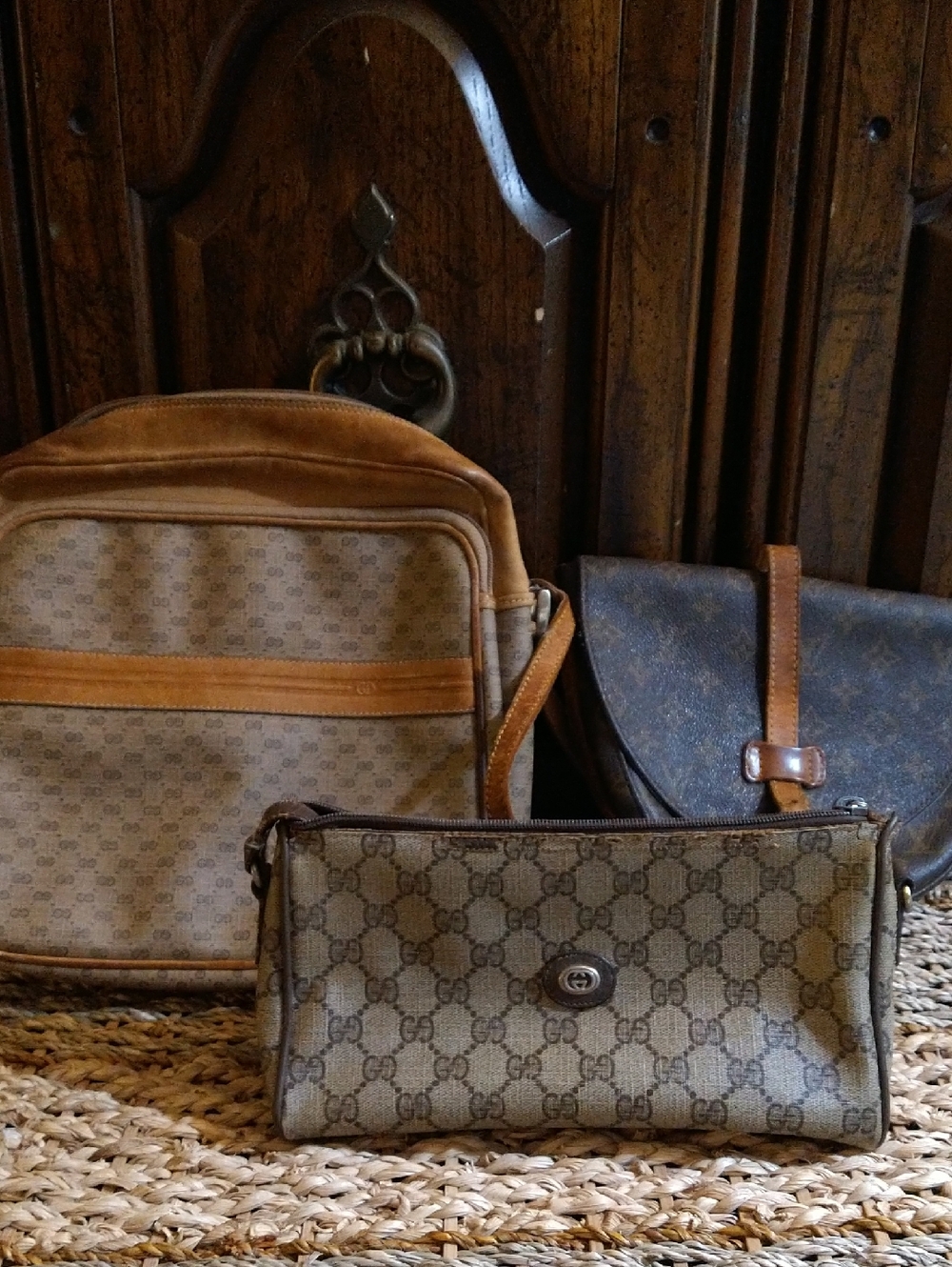 Vintage Gucci Restoration Canvas Bags
